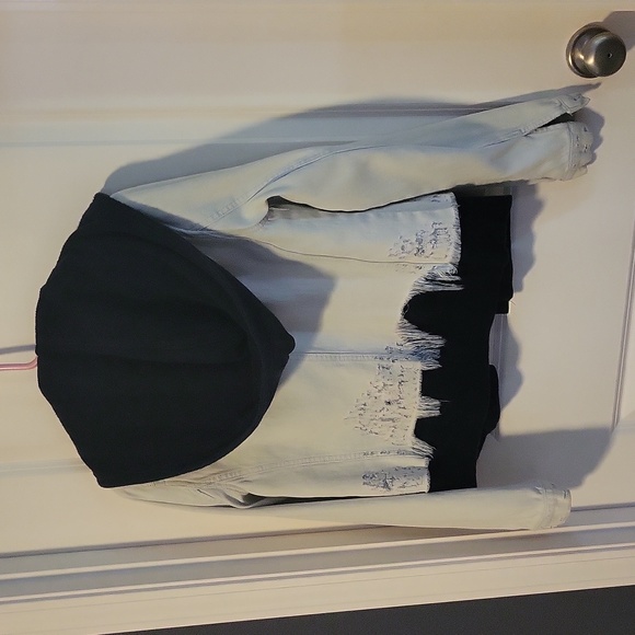 Free People Jean Jacket S EUC - Picture 8 of 9